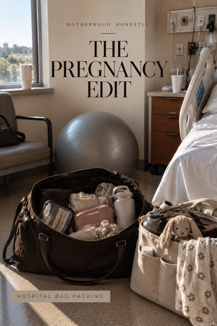 The Pregnancy Edit: What to Pack for the Hospital (and What You Can Skip)